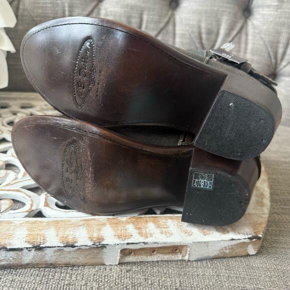 J.B Dillon Leather Ankle Boots Shoes Women’s 6 NEW - Picture 6 of 9